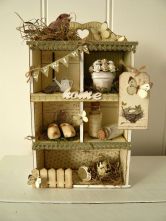 Spring shadow box