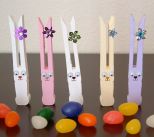 Cutie clothespin Easter Bunnies