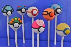 Pokeball Cake Pops