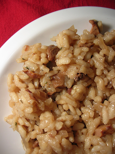 Mushroom-risotto