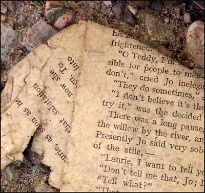 Page from Little Women